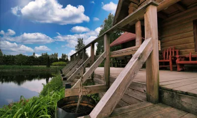 Malkas pirts atpūtas telpa